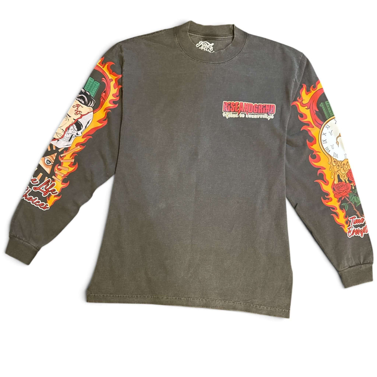 YOUR GRIND IS A TERRIBLE THING TO DELAY LONG SLEEVE