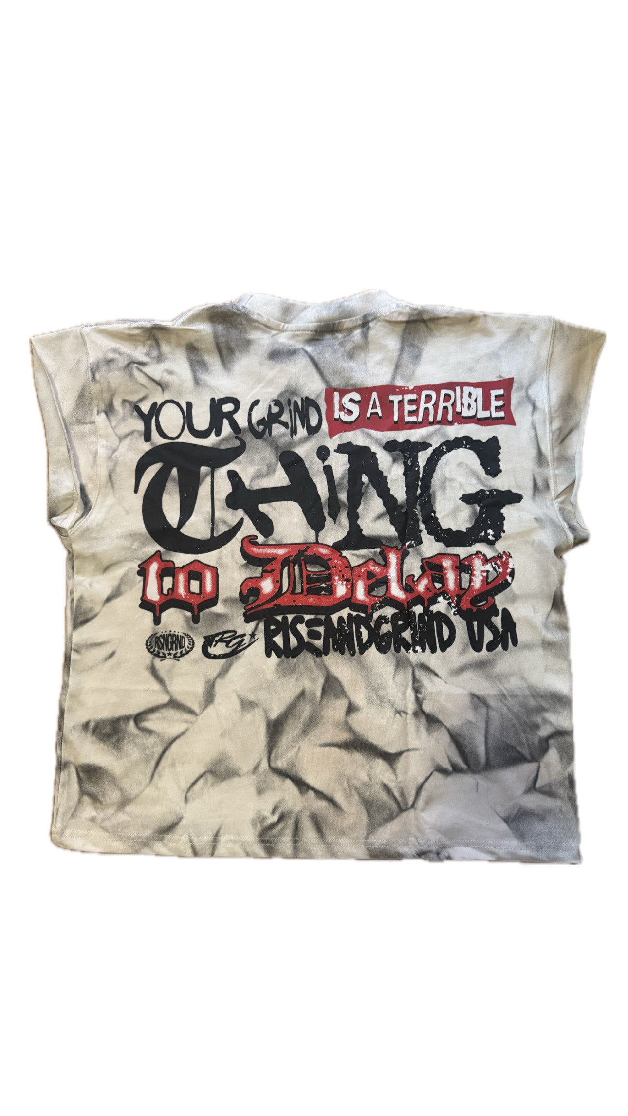 RISEANDGRIND TIMING IS EVERYTHING SLEEVELESS TEE