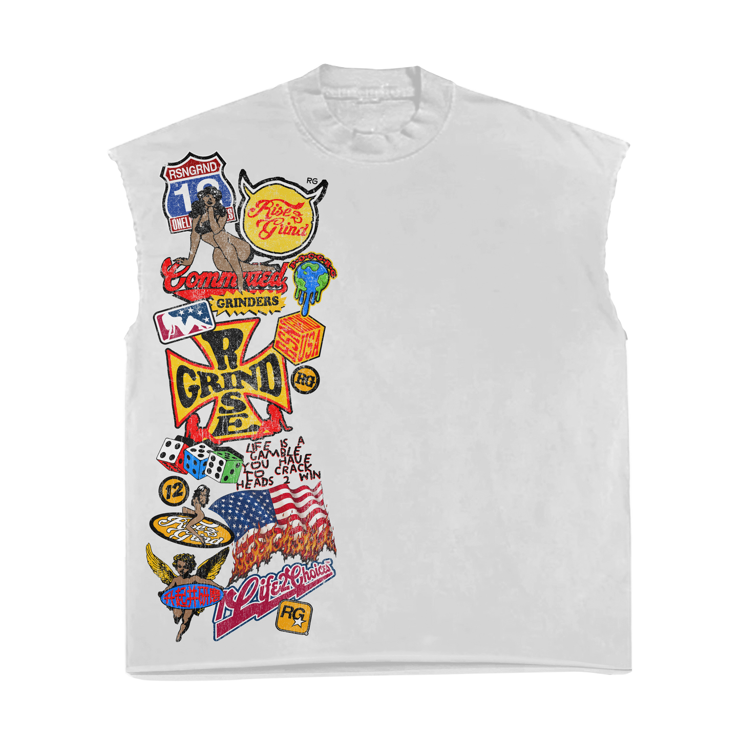 RISEANDGRIND SLEEVELESS TEE
