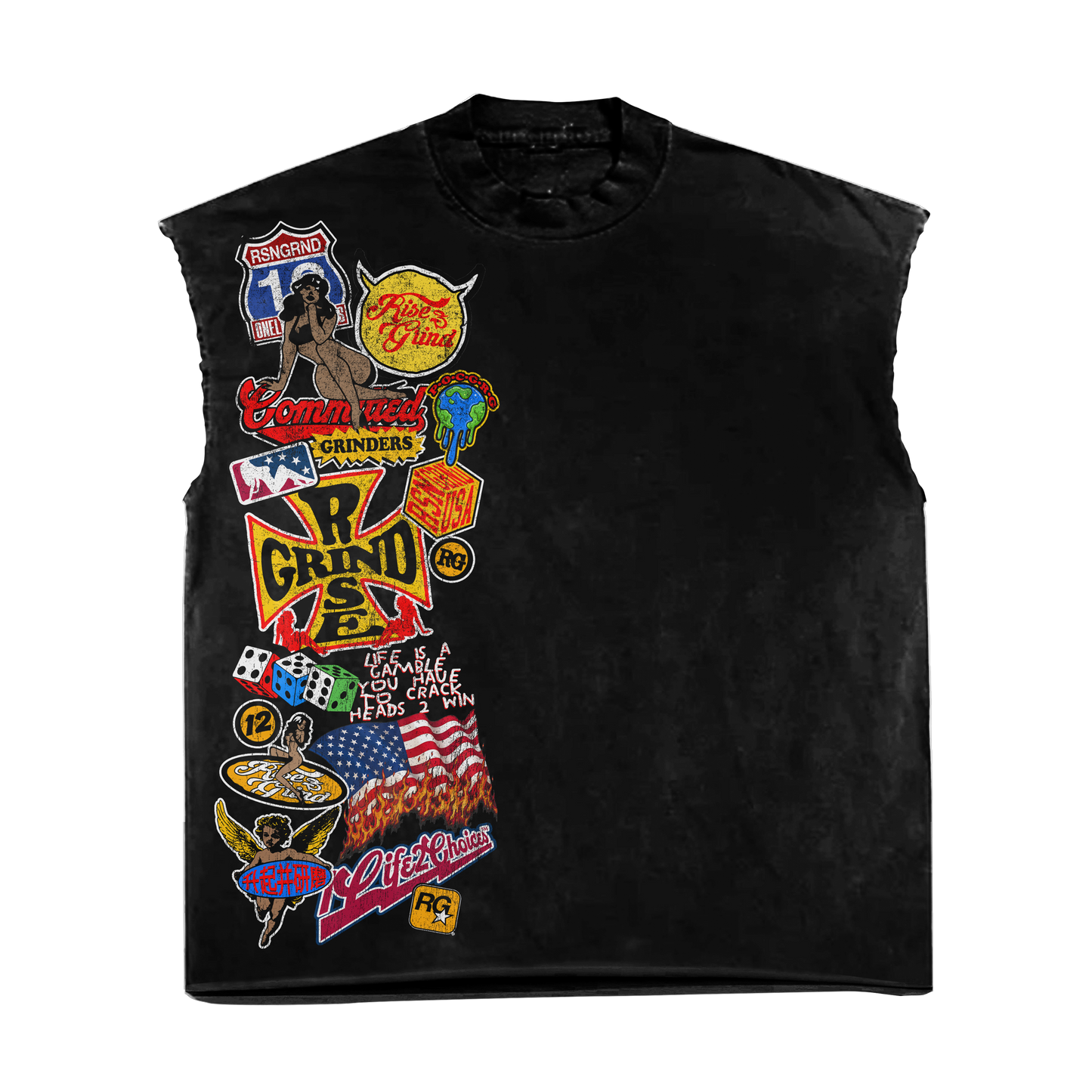 RISEANDGRIND SLEEVELESS TEE