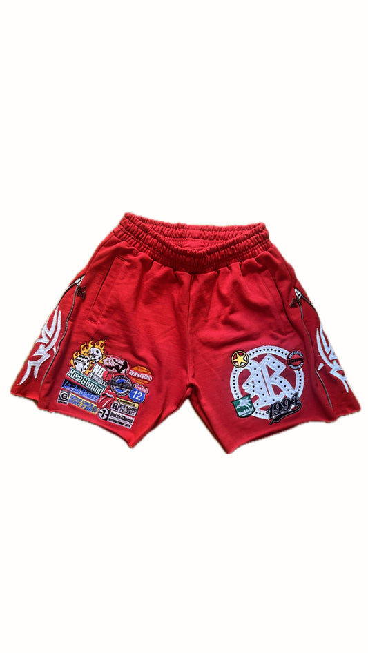 RISEANDGRIND PATCH SHORTS